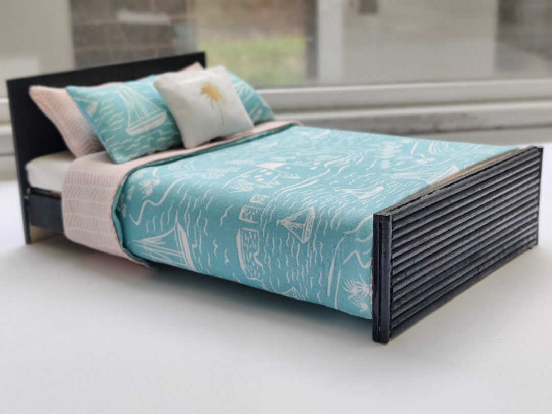 112 Doll Bed With Bedding Included Etsy