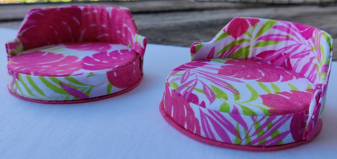 112 Pink Miniature Doll Lounge Chair Etsy