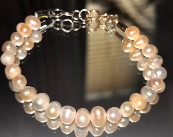 Potato Pearl Bracelet | Handmade | Freshwater Pearls