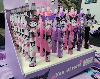 Kawaii stationary pens | Cute Japanese character | adorable | sanri pens | soft | school supplies | kuro | gift for her, gift kid