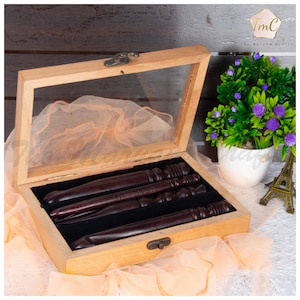 ROSEWOOD Ergonomic Crochet Hooks Set Boxed - for Arthritic Hands, Soft Grip Handle | Length 7 inch | 3.5 to 25 mm / Crochet Hook Kit
