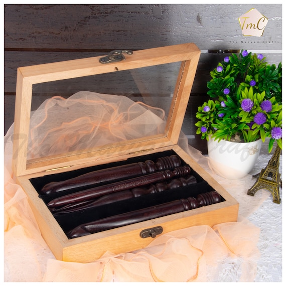 ROSEWOOD Ergonomic Crochet Hooks Set Boxed - for Arthritic Hands, Soft Grip Handle | Length 7 inch | 3.5 to 25 mm / Crochet Hook Kit