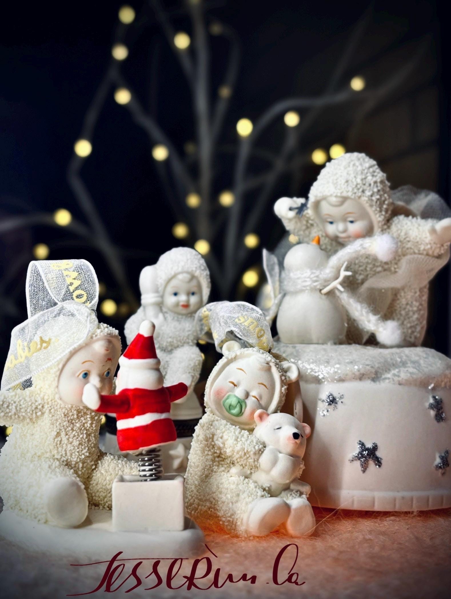 Snowbabies Angels - Etsy