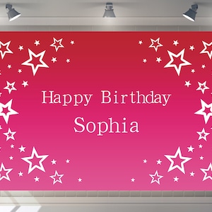 Benutzerdefinierte Baby Shower Backdrop AMERICAN Doll inspiriert Hintergrund alles Gute zum Geburtstag Party Dekor Fotografie Mädchen Banner