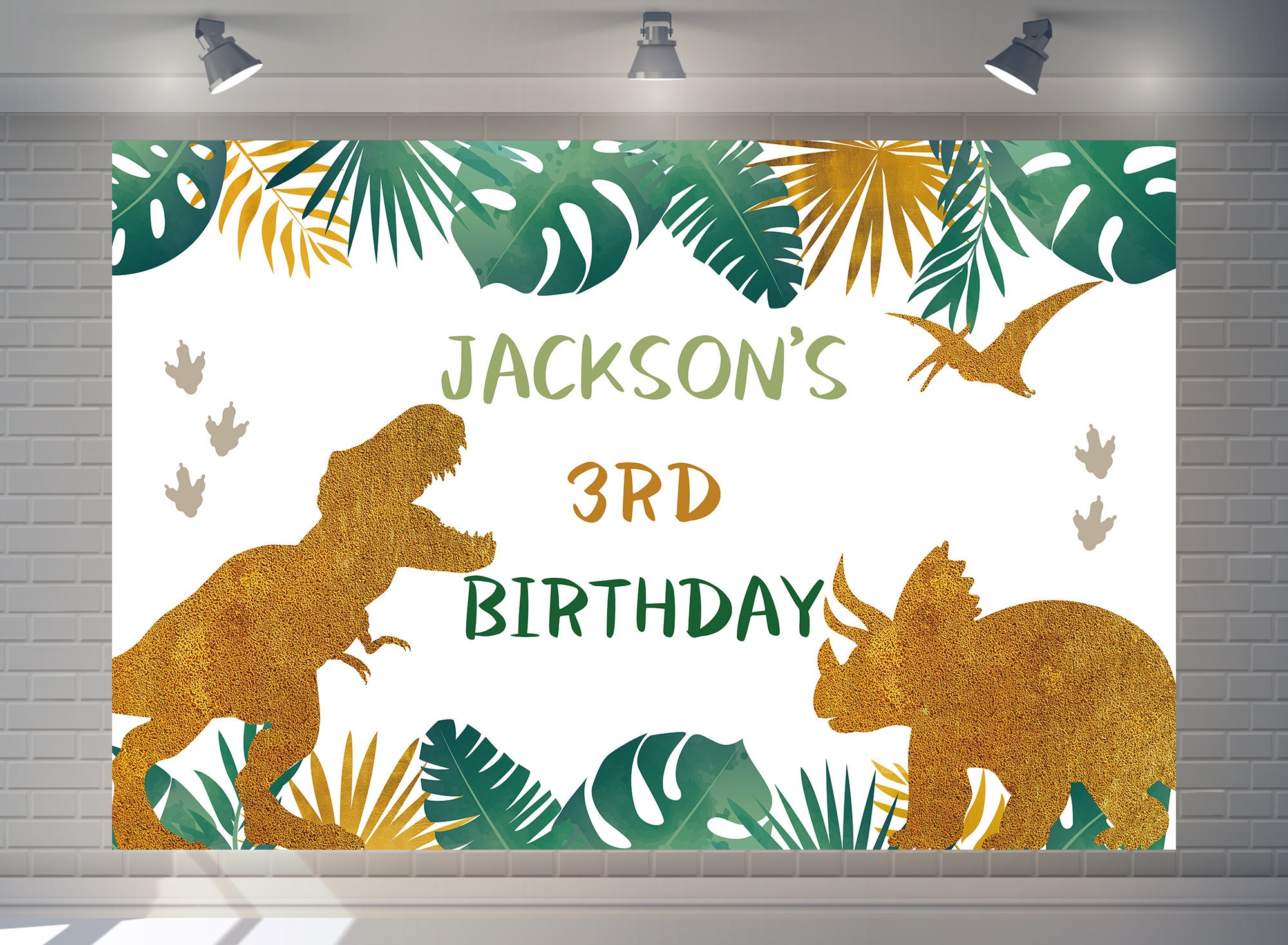 Dinosaur Party Garland, Dinosaur Birthday Party, Jurassic Park