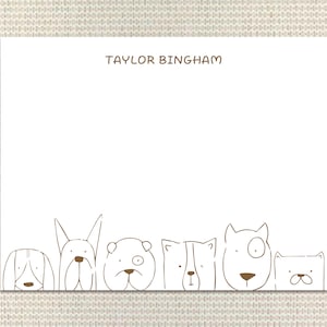 Cartões de papelaria personalizados com envelopes, cartões de papelaria personalizados com monograma personalizado, cartão de agradecimento