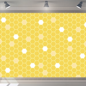 Custom Sweet Bee Day Bee Backdrop Happy Birthday Party Decor Sweet Little Bee Baby Shower Photography Girls Birthday Banner