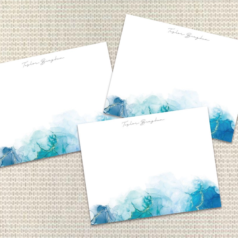 Watercolor Stationery - Etsy