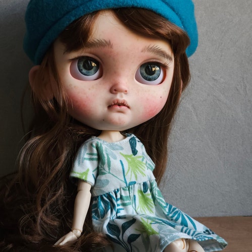Icy doll custom,  custom blythe doll,  OOAK