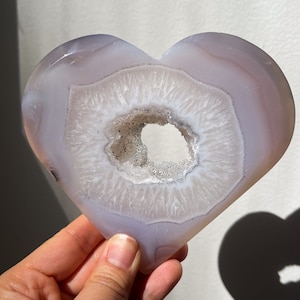 Druzy Agate Heart with Portal