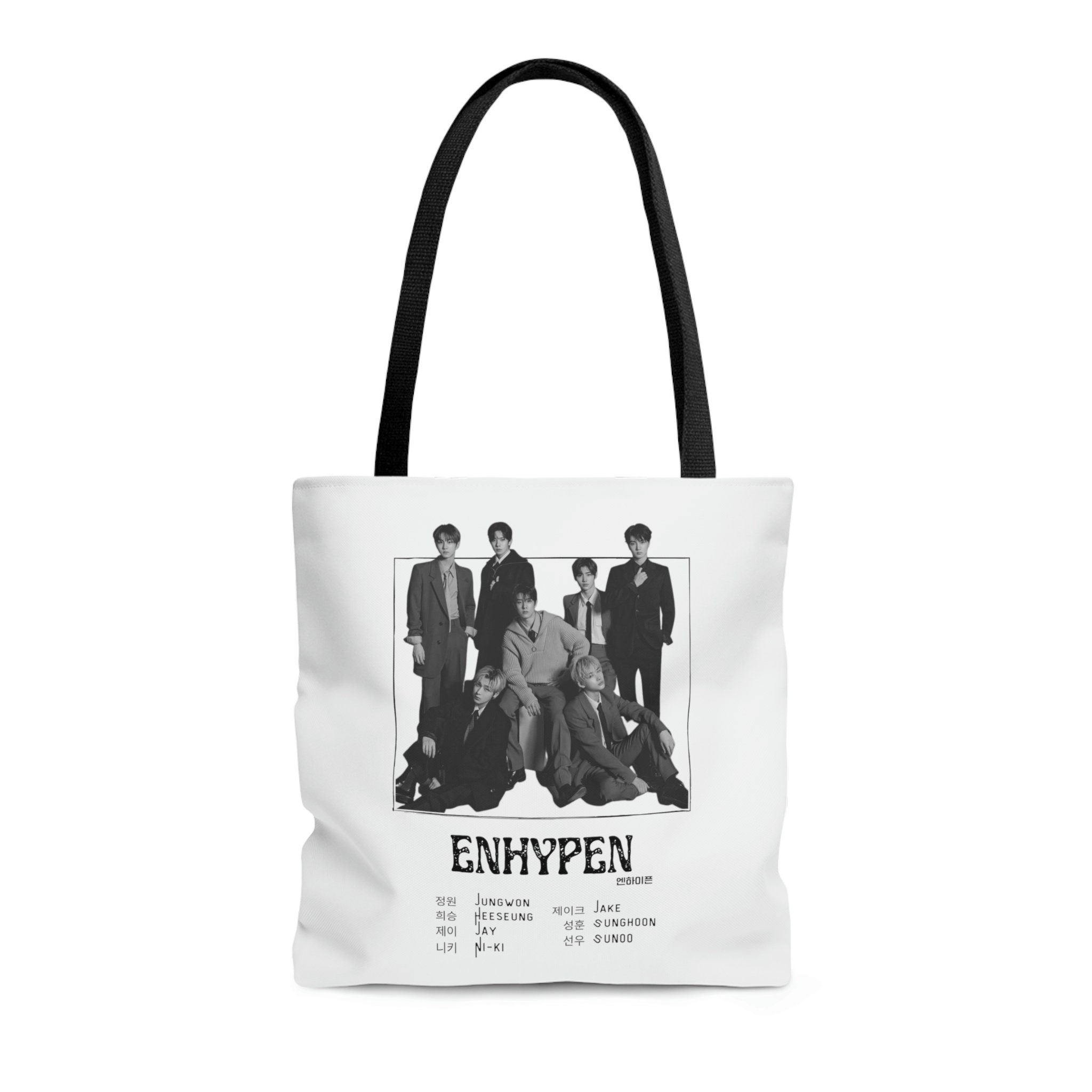 ENHYPEN トートバッグ ENHYPEN 엔하이픈 エンハイフン トートバッグ 韓国 ショッピング