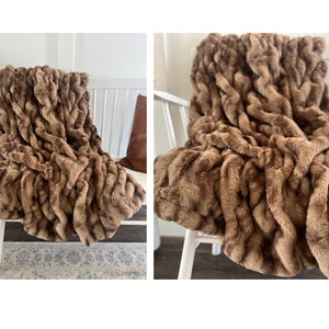 fur throw jumbo