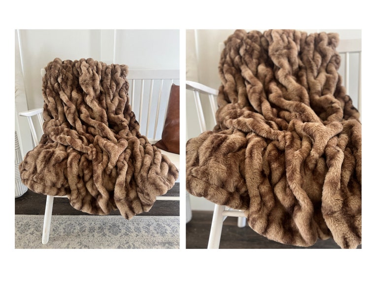 fur throw jumbo