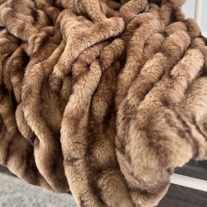 fur blanket heavy weighted