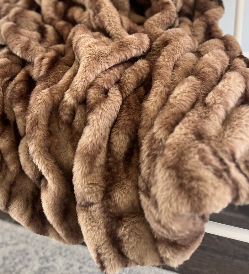 fur blanket heavy weighted