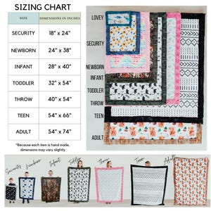 custom minky blankets
