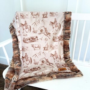 Customized Cowboy Gift for Kids Ranch Theme Decor