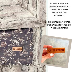 name tag blanket