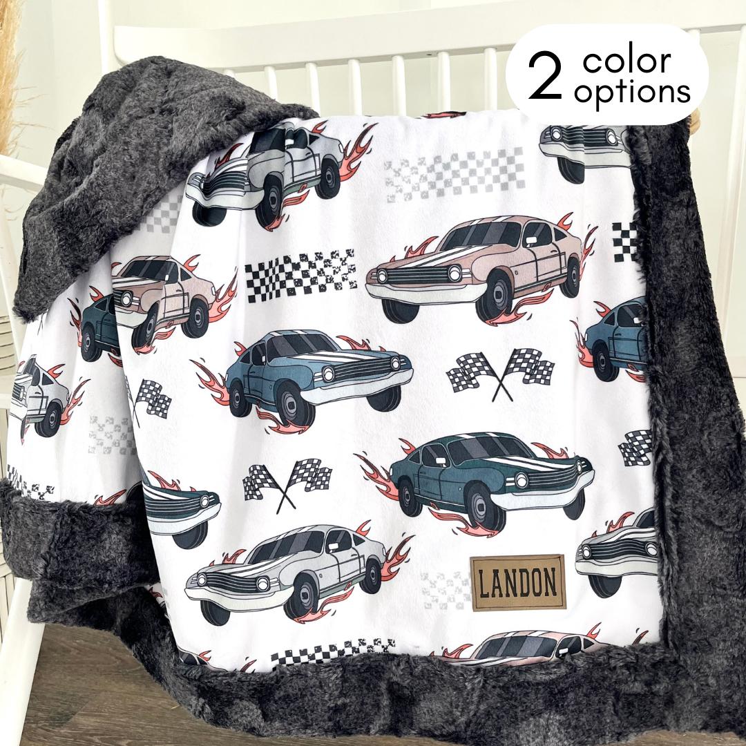 lush decor race car bedding