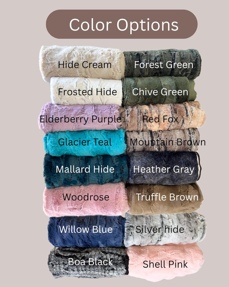 Minky fabric scraps plush faux fur fabric luxe cuddle soft scrap fabric stuffed animal pieces plush toy minky remnants sewing craft fabric image 3