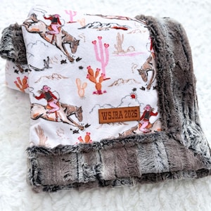 Baby Girl Horse Blanket