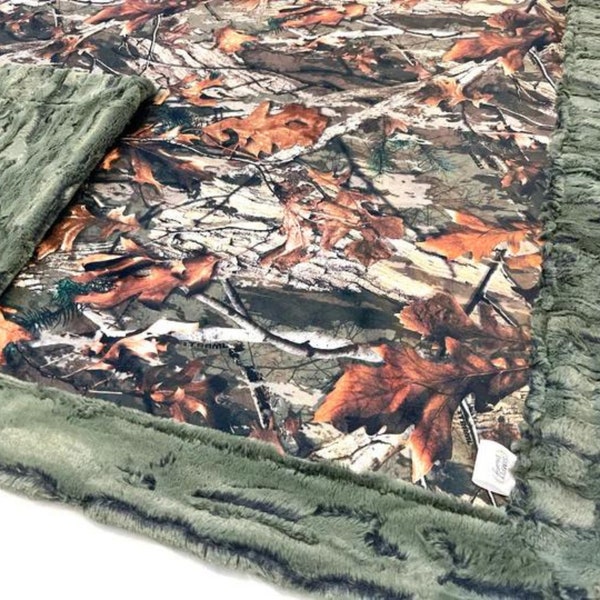 Camouflage Blanket Etsy