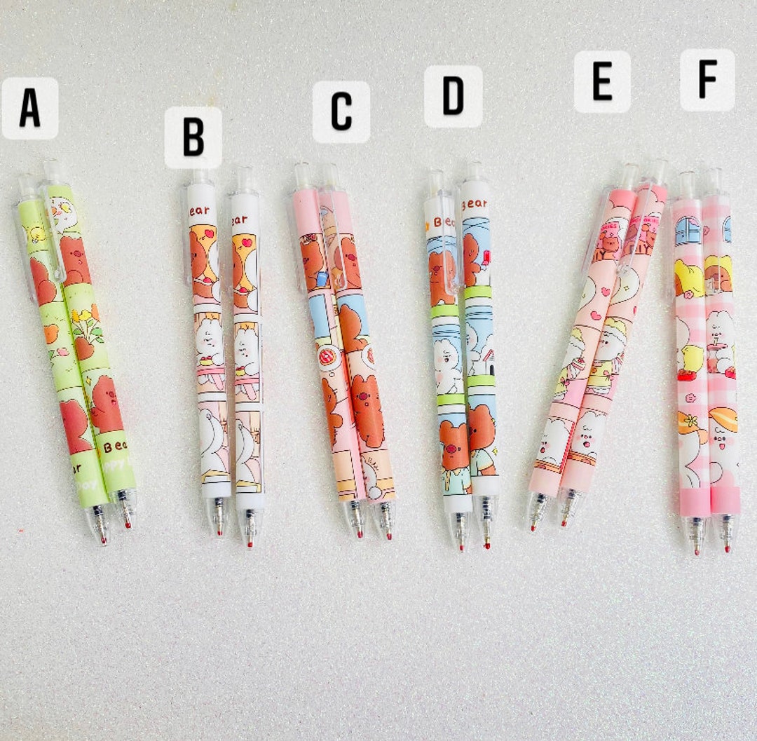 Gel Character Pens - Etsy