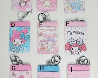 Kawaii Card Holder - ID Holder - Keychain