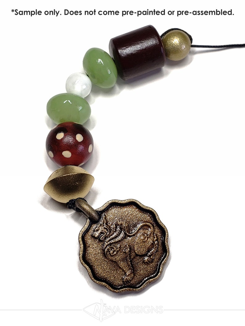 Burmese Pya Coin & “Piece of Eight” Strand — Unassembled DIY Kits image 5