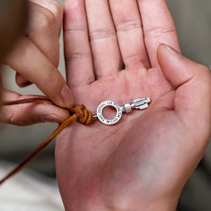 Men Key Pendant Necklace