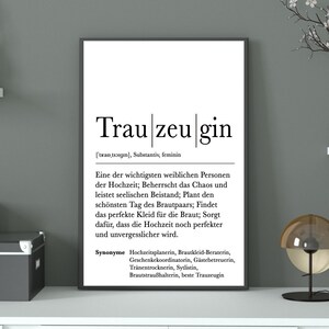 Poster maid of honor | Thank you | Gift | Definition | birthday | wedding | favorite person | Soulmates | Duden Best friend digital