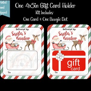 Christmas Gift Card Holder | Stocking Stuffer | Christmas Gift | Gift Card holder Christmas Card