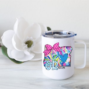 Oregon State Mug: Stainless Steel Travel Coffee Cup