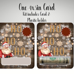 Christmas Money Card | Christmas Money Holder | Christmas Gift | Quick Gift | Secret Santa | Gift Card