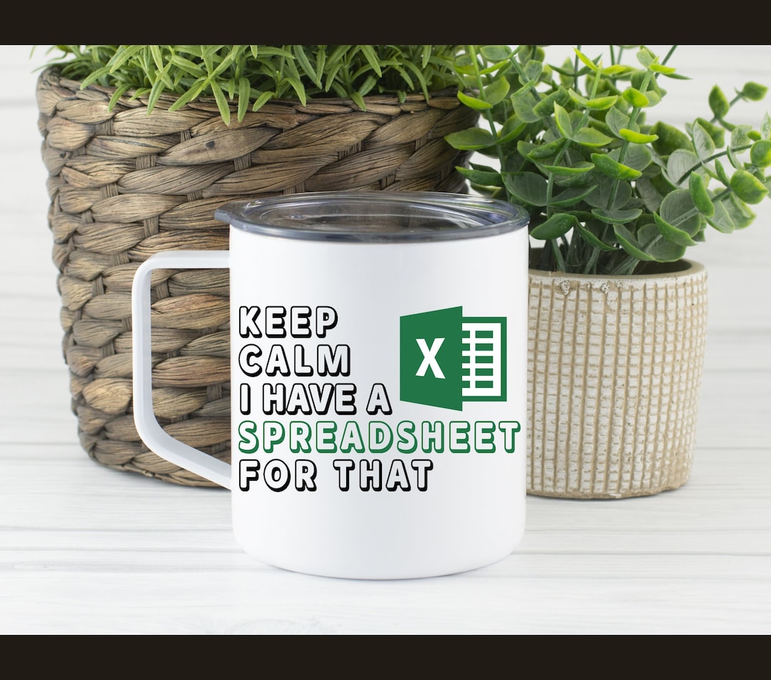 Excel Coffee Mug Funny Excel Coffee Mug Accountant Gift Excel Mug Gift