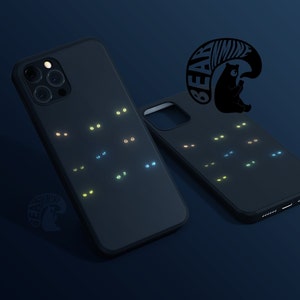 Led light 'Sights in the Dark' phone cases-cover for Samsung, Huawei & iPhone 13 12 11 XR XS Max 8 7 6 Pro Plus Mini/personalized cases