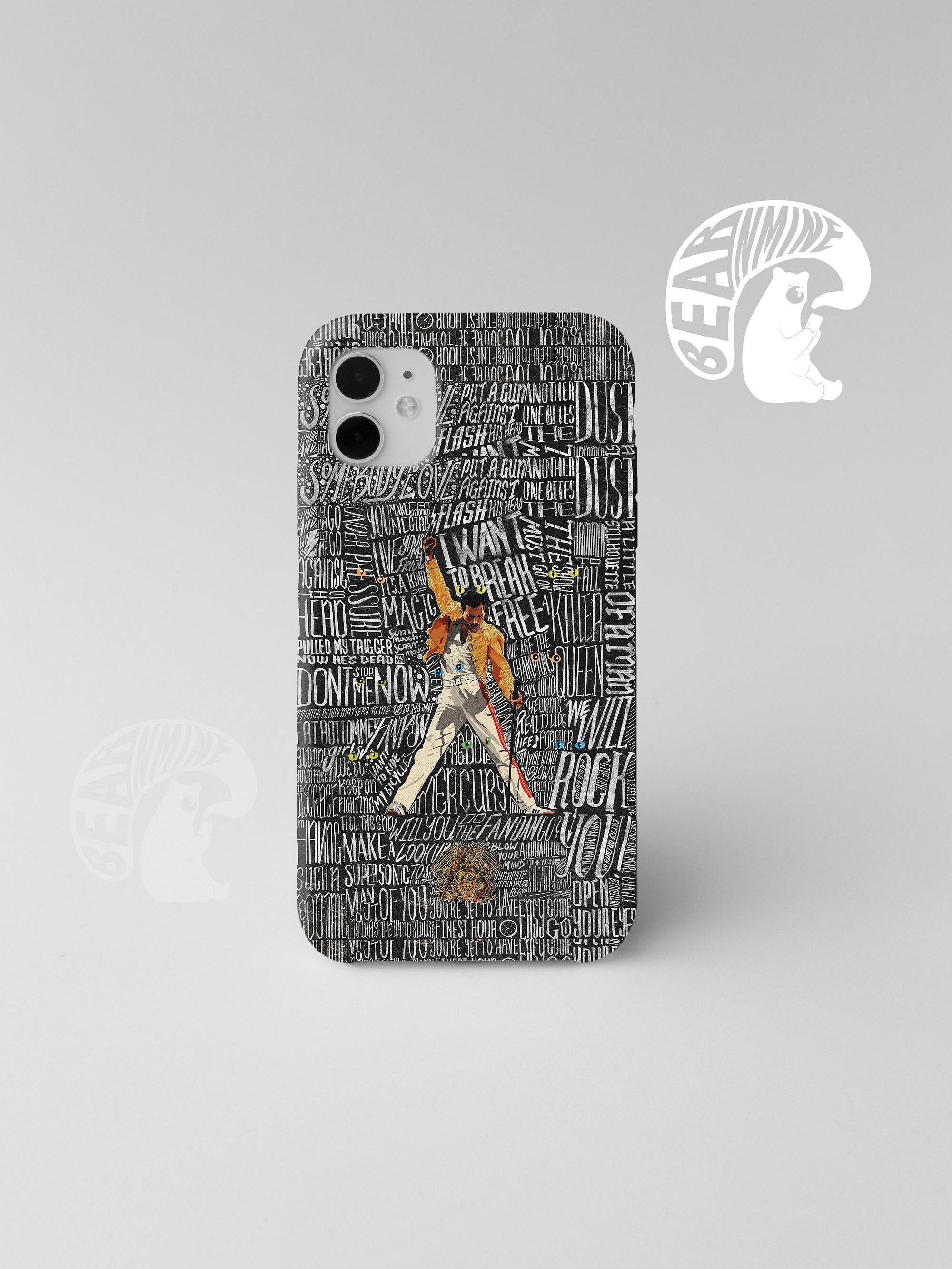 Ay-Oh - Freddie Mercury (Live Aid) Queen, Phone Case iPhone 8 Plus