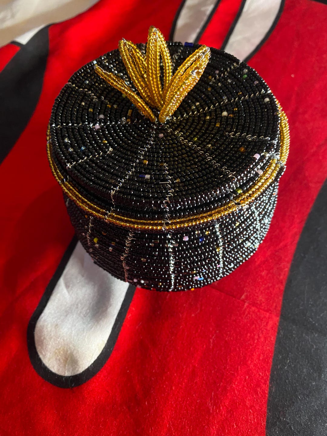 Beaded Jewellery Container - Etsy