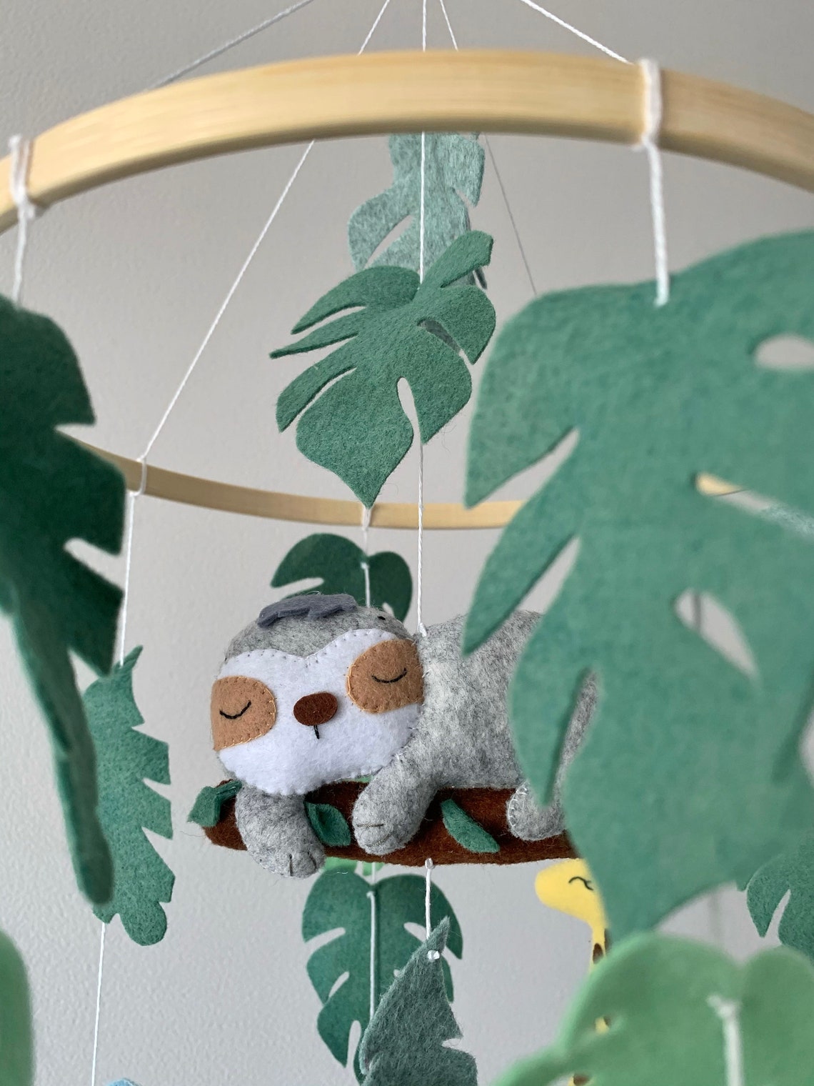 Safari Baby Mobile Safari Nursery Décorbaby Mobile Etsy