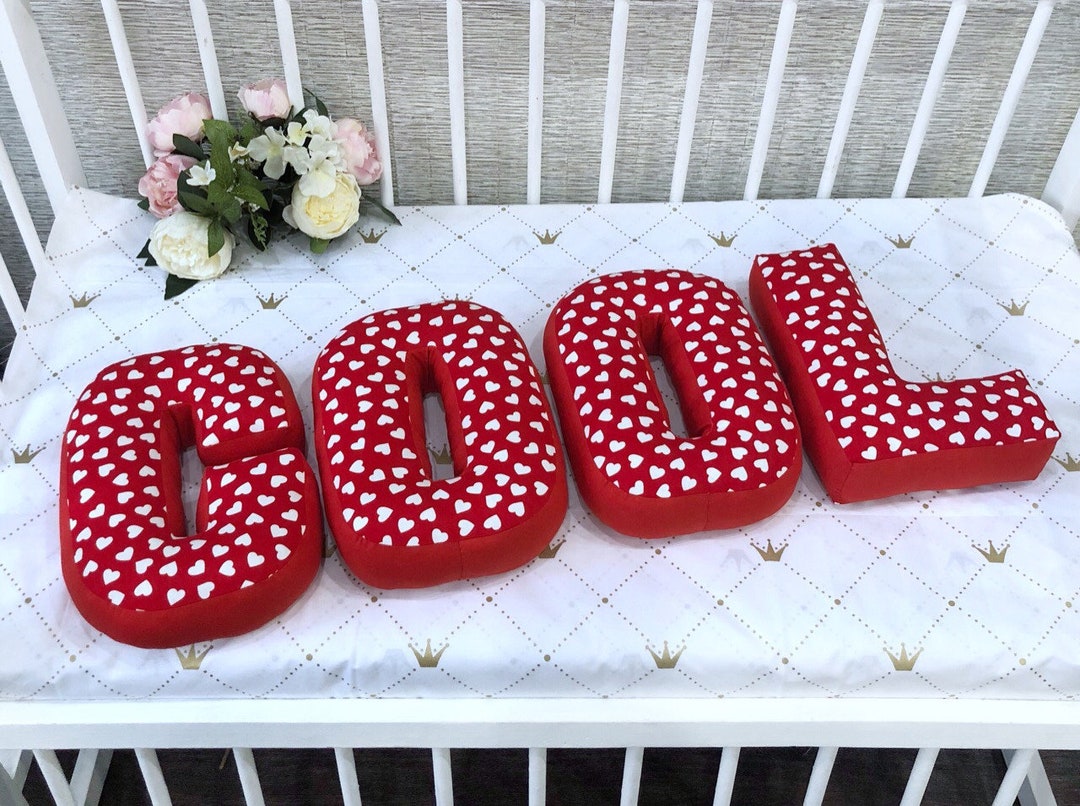 Alphabet Pillow Sewing Patternalphabet Pillow Pattern Letter Etsy