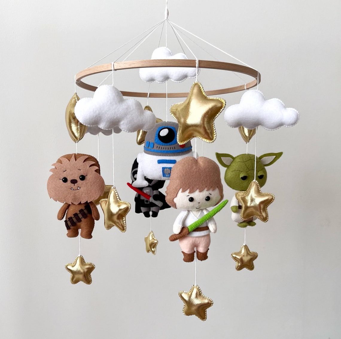 Star Wars Crib Mobile Star Wars Nursery Decor Etsy