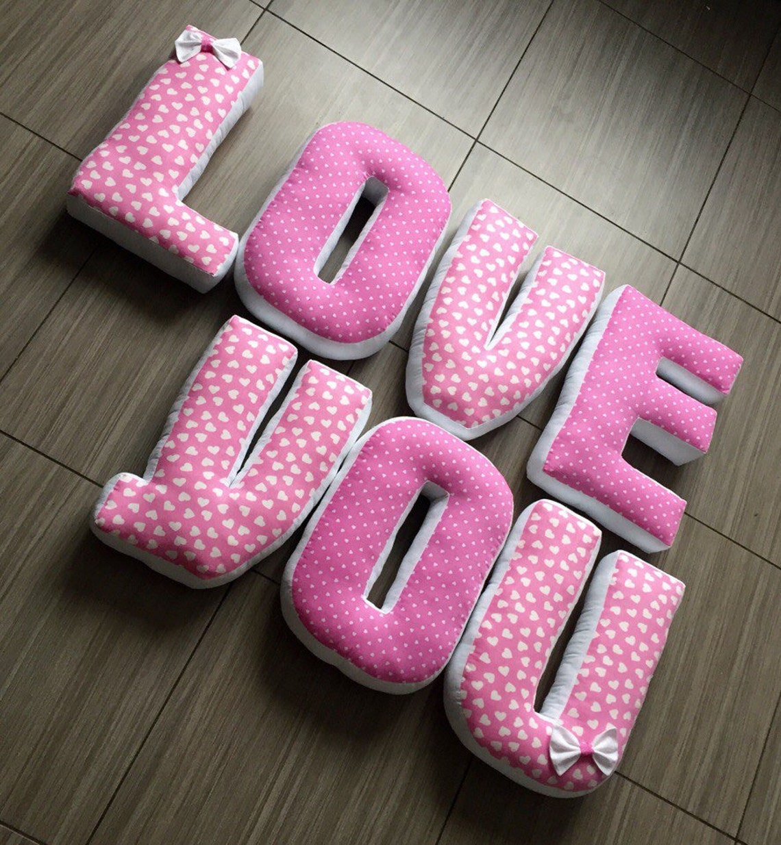 Alphabet Pillow Sewing Patternalphabet Pillow Pattern Letter Etsy