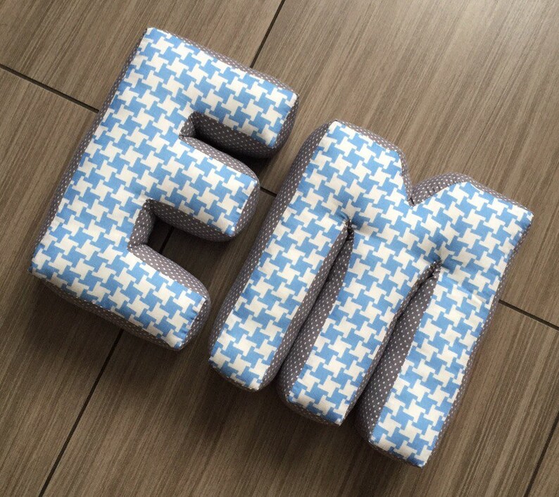 Alphabet Pillow Sewing Patternalphabet Pillow Pattern Letter Etsy