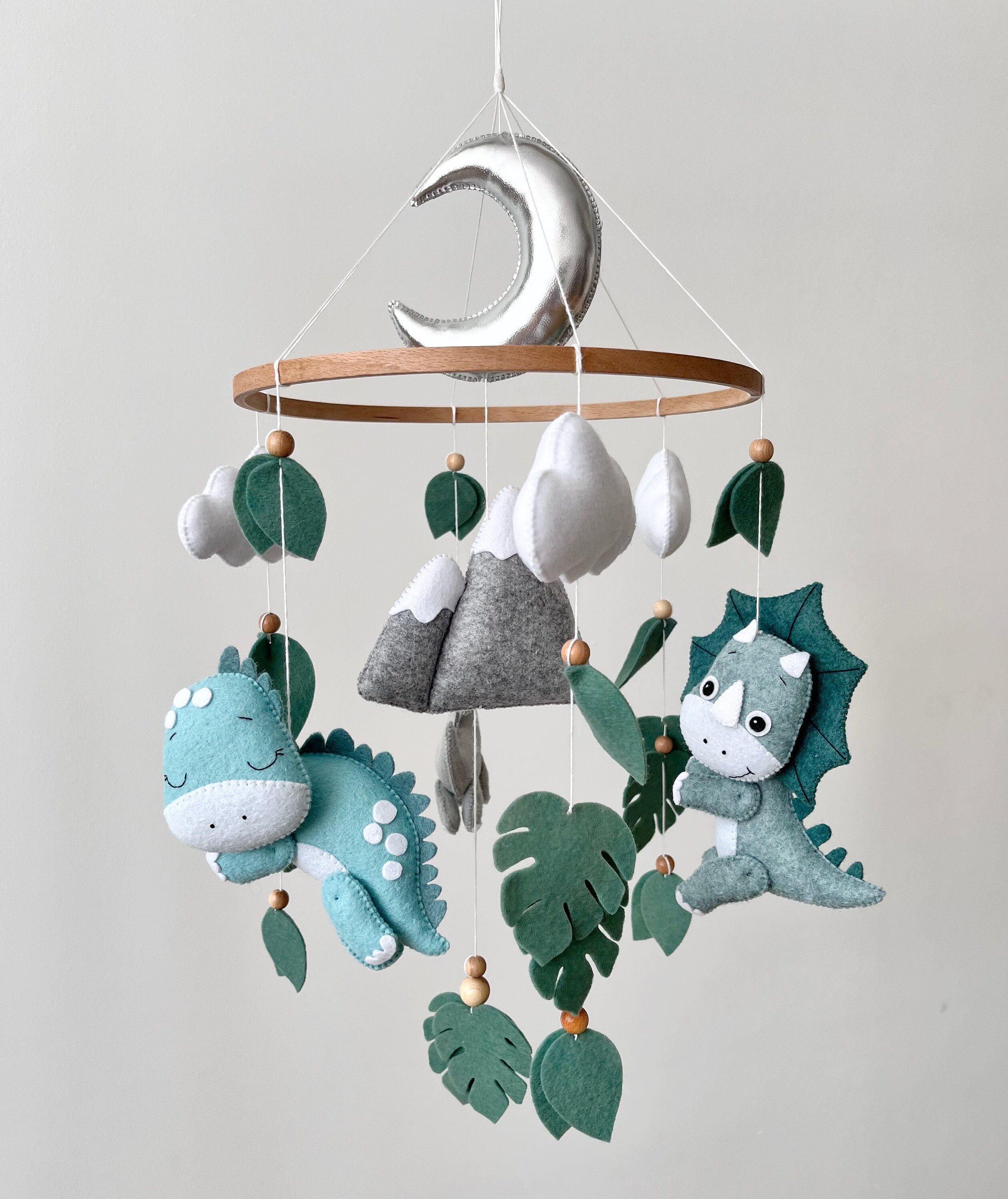 Dinosaur Crib Mobile Dinosaur Nursery Decor Etsy