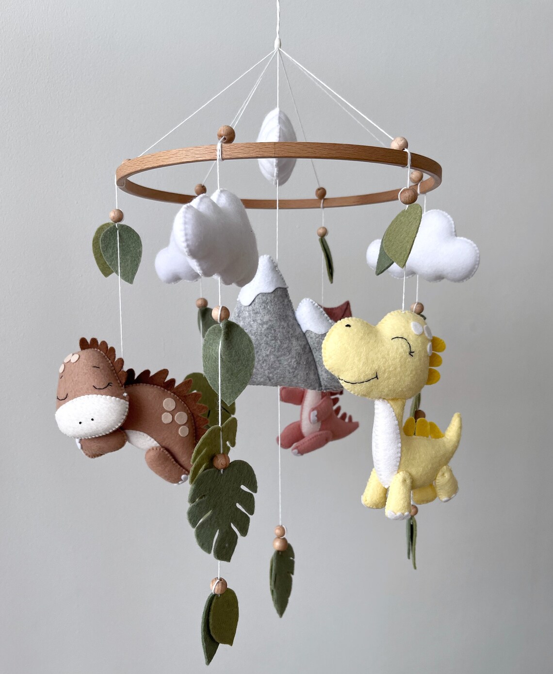 Dinosaur Crib Mobile Dinosaur Nursery Decor Etsy