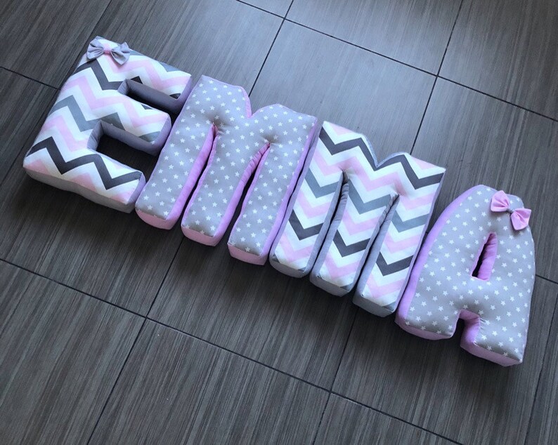 Alphabet Pillow Sewing Patternalphabet Pillow Pattern Letter Etsy