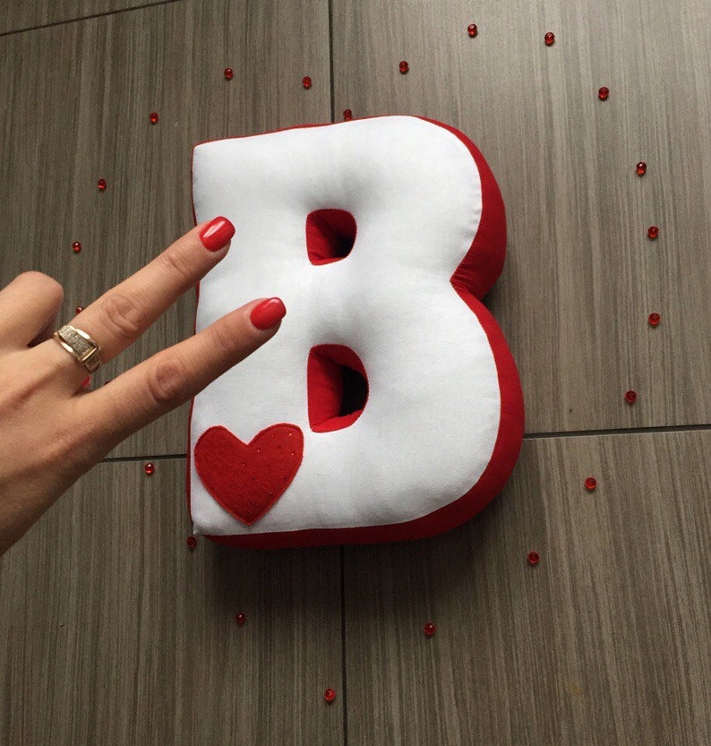 Alphabet Pillow Sewing Patternalphabet Pillow Pattern Letter Etsy