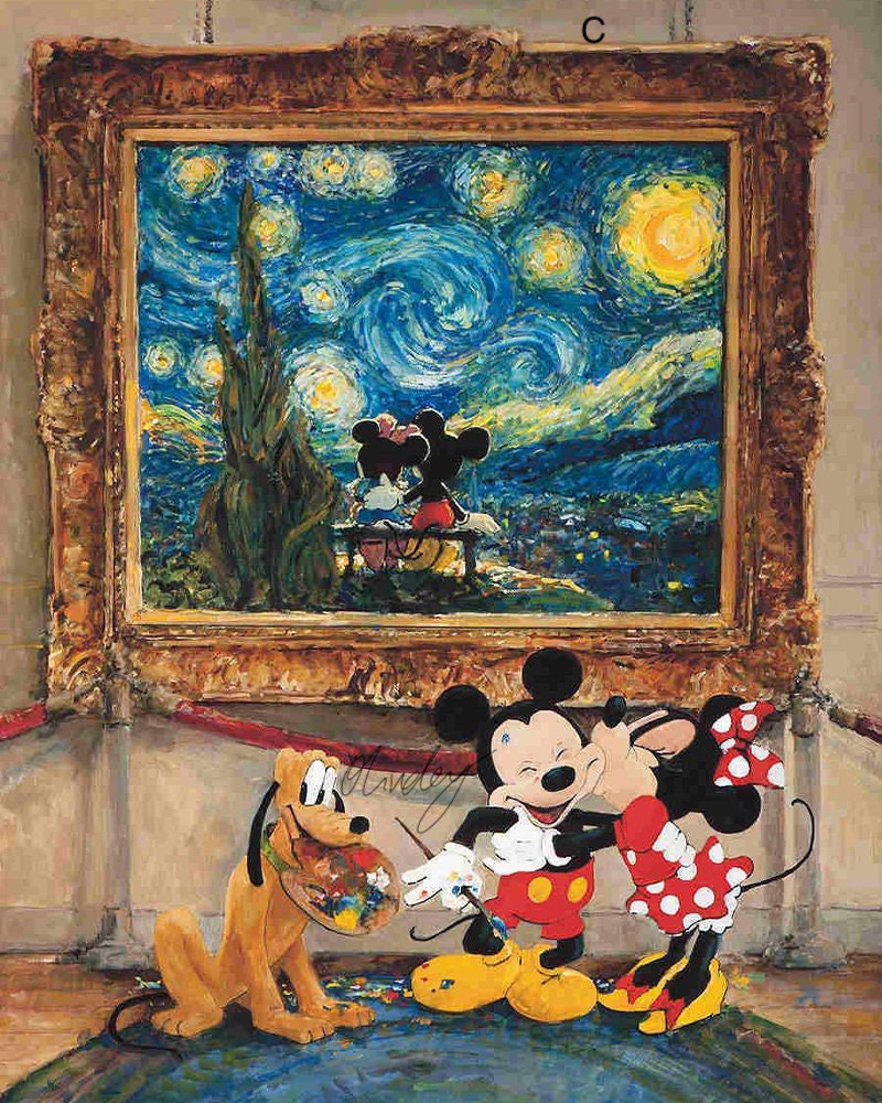Disney Movies - Paint by numbers - Paint by Numbers for Sale