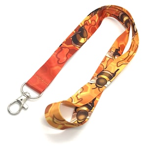 Honey Bee Lanyard