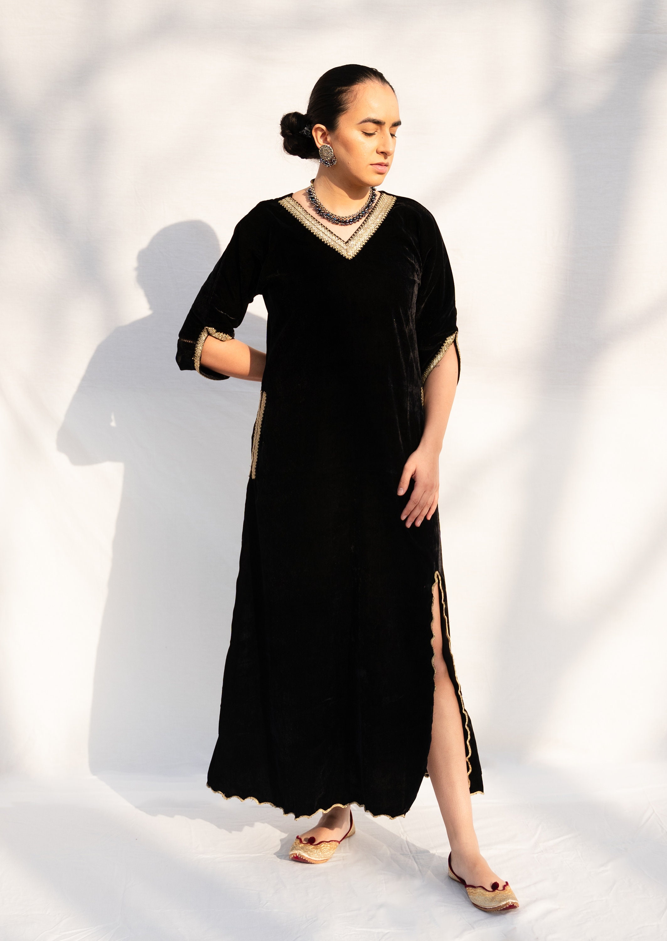 CITYSHOP✨VELVETEEN KAFTAN DRESS CITYSHOP ✨ VELVETEEN KAFTAN DRESS S (4-6) New | Mercari